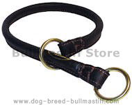 Select Rolled Leather Dog Collar/Choke Collar for Bullmastiff Select Rolled Leather Dog Collar/Choke Collar for Bullmastiff