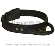 1 3/4 inch LEATHER DEPLOYMENT COLLAR for Bullmastiff 1 3/4 inch LEATHER DEPLOYMENT COLLAR for Bullmastiff