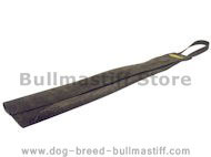 Get Leather Bite Rag with handle for Puppy training