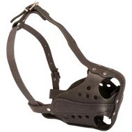 Super strong and durable police service dog muzzle