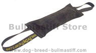 Ultra Leather Dog Tug Toy with 2 handle for Bullmastiff