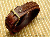 Handcrafted Leather Dog Collar for all breeds Handcrafted Leather Dog Collar for all breeds