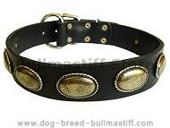 Retro Rulz - Gorgeous Vintage Dog Leather Collar - C103