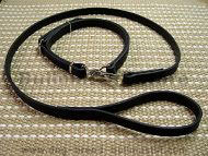 Police / hunting' dog leash and collar (combo)