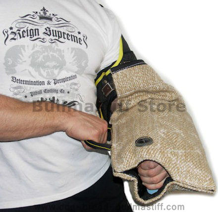 Training Puppy bite sleeve