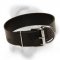 Extra Wide Leather Dog Collar for Bullmastiff breed