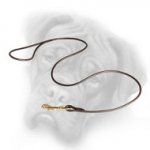 Tremendous Dog Show Leather Line for Bullmastiff