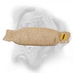 Pocket Lightweight Jute Bite Tug for Bullmastiff Puppy Training