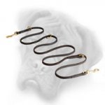 Walking and Training Leather Bullmastiff Leash
