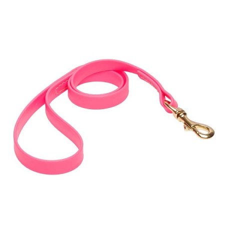 Pink Waterproof Bullmastiff Leash Made of Biothane
