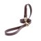 Brown Waterproof Bullmastiff Leash Made of Biothane