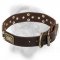 Top Quality Stylish Leather Collar for Bullmastiff Breed