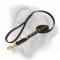 Deluxe Studded and Braided Leash for Bullmastiff