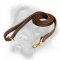 Practical Leather Bullmastiff Leash Reliably Stitched