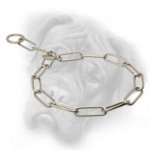 Royal Quality Bullmastiff Fur Saver Made of Stainless Steel - 1/6 inch (4.0 mm)