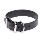 Extra Wide Black Biothane Bullmastiff Collar