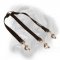 Super Reliable Nylon Triple Bullmastiff Leash for Walking 3 Dogs