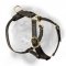 Luxurious hand crafted leather dog harness for various needs