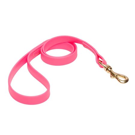 Pink Waterproof Bullmastiff Leash Made of Biothane