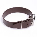 Extra Wide Brown Biothane Bullmastiff Collar