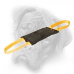 Leather Young Dog Bite Tug for Bullmastiff