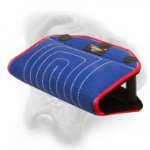 Bullmastiff Bite Builder of French Linen with 3 Hard Handles