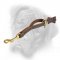 Easy Fast Grab Short Leather Leash for Bullmastiff Breed