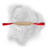 Jute bite tug for Bullmastiff training