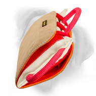 Superior Bullmastiff Bite Pillow with Leather Cover for Advanced Training