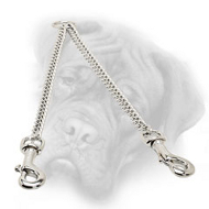 Herm Sprenger Bullmastiff Chain Coupler for Walking 2 Dogs