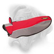 Any weather nylon heat-saving dog coat for Bullmastiff breed