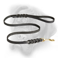Incredible Leather Bullmastiff Leash