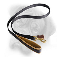 No Limits with This Nylon Bullmastiff Leash with Support Material on The Handle No Limits with This Nylon Bullmastiff Leash with Support Material on The Handle