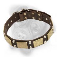 Bullmastiff Chic Hand-crafted Leather Dog Collar