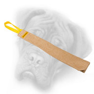 Bullmastiff bite rag made of jute for prey drive training