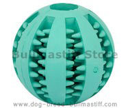Bullmastiff breed Round Ball Dog Chew Toy for better Hygiene 2 inch