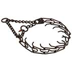 Strong Herm Sprenger Bullmastiff Pinch Prong Collar of Black Stainless Steel - 2.25 mm (1/11 inch)