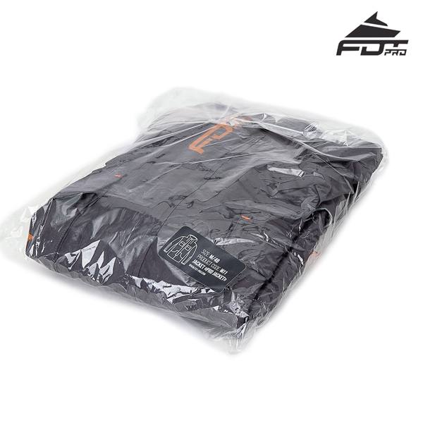 FDT Pro Dog Training Jacket with Top Rate Velcro Adjustment