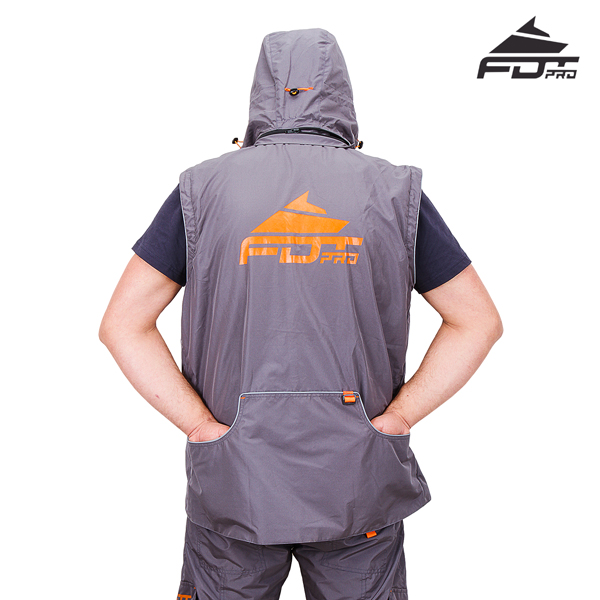 FDT Pro Dog Training Jacket with Side Pockets for your Convenience