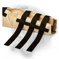 Protection hidden Bullmastiff bite sleeve with velcro  straps