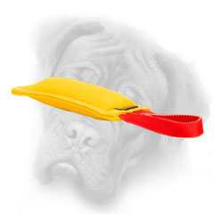 French linen tear resistant Bullmastiff bite tug