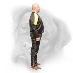 Nylon scratch suit for bite Bullmastiff training