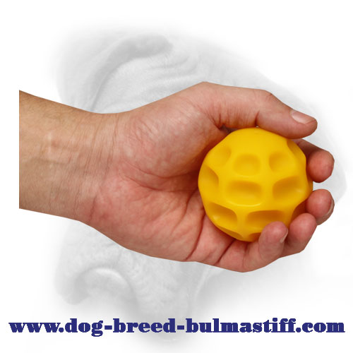 Small Safe Tetraflex Treat Dispensing Bullmastiff Ball [TT21#1014