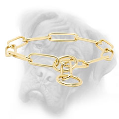 Safe fur saving collar for Bullmastiff