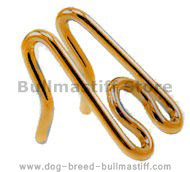 Curogan Extra Links for Gold-Like Pinch Collar for Bullmastiff - 1/11 inch (2.25 mm)
