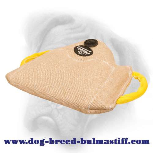 Efficient Jute Bullmastiff Bite Builder for Puppy and Young Dog Training