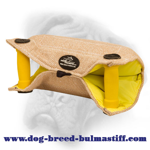 Bullmastiff Jute Bite Developer for Effective Puppy Training