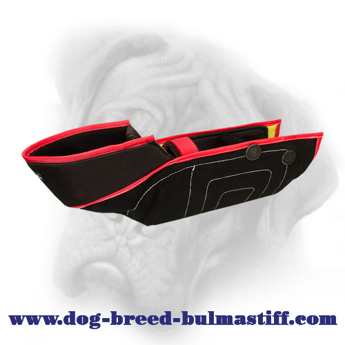 Relialbe French Linen Protection Bite Sleeve for Bullmastiff