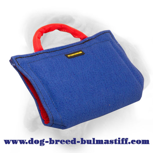 Basic Introduction French Linen Bite Sleeve for Bullmastiff Puppies and Young Dogs