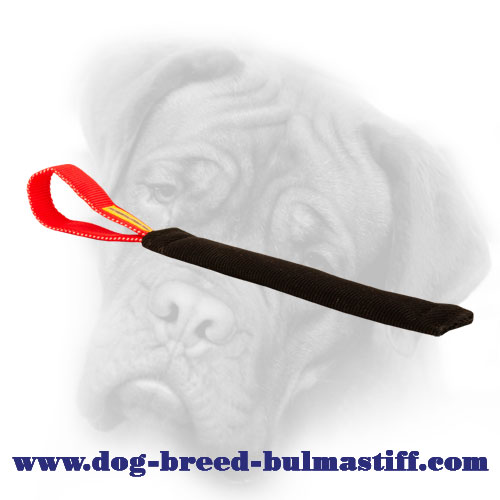 Superior Strong French Linen Bullmastiff Bite Tug for Puppy Training